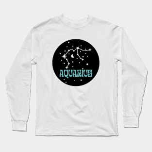 Aquarius constellation Long Sleeve T-Shirt